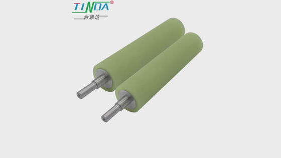 Precision Rubber Guide Roller Rubber Roller Printing Aanpasbaar