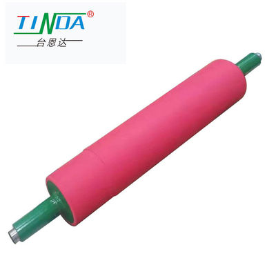 Gepersonaliseerde cilindrische harde PU siliconen rubberrollers voor laminatie