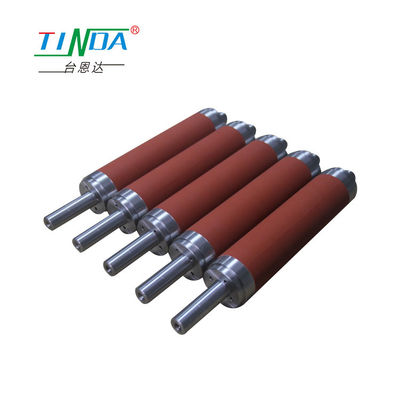 Verwarming van industriële kwaliteit Rubber coated steel rollers Rubber roller OEM