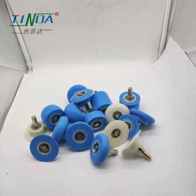 Kleine rubberen wielen voor houtbewerkingsmachines