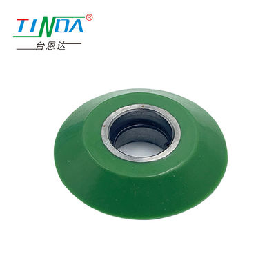 Houtbewerkingsmachine Rubber Roller Wheel Bearing Abrasion Resistance