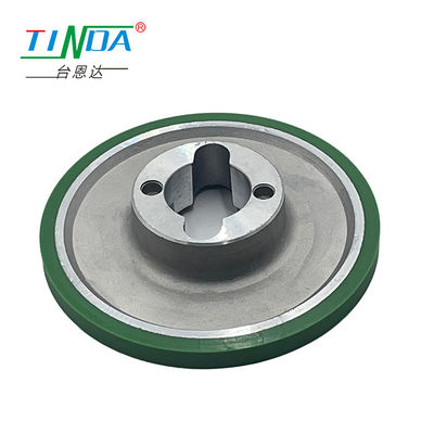 Aanpassing Rubber Roller Wheel glad oppervlak Rubber Guide Wheels