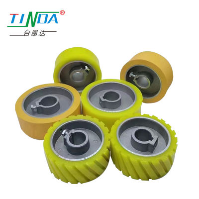Aanpassing Rubber Roller Wheel glad oppervlak Rubber Guide Wheels