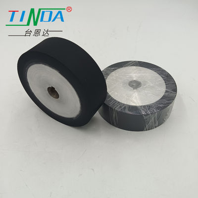 Voedingsmiddelen-graad High-Tempressure Resistance Rubber Roller Wheel voor vleesverpakkingsmachine