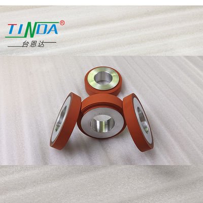 Slipvastheid Siliconecoating Wheel Plate Roller voor temperatuuraanpassingen