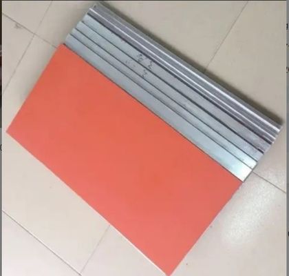 Slipvastheid Siliconecoating Wheel Plate Roller voor temperatuuraanpassingen