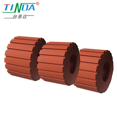 Slip Resistance Groove Silicone Wheel met aangepaste hardheid voor temperatuurtoepassingen