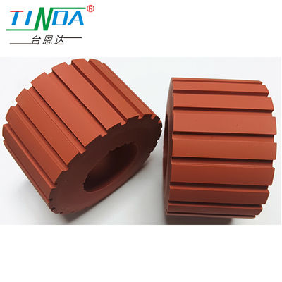 Slip Resistance Groove Silicone Wheel met aangepaste hardheid voor temperatuurtoepassingen