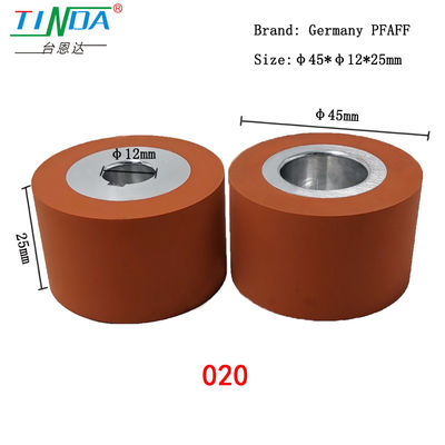350 Celsius grijze siliconen wielen voor PFAFF Hot Air Seam Sealing Machine op maat en hoge drukweerstand in Bangladesh