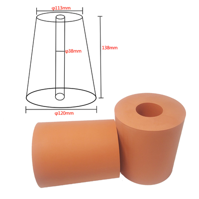 Hoge precisie warmteoverdracht siliconen wiel met aangepaste hardheid en tot 0,02 mm tolerantie