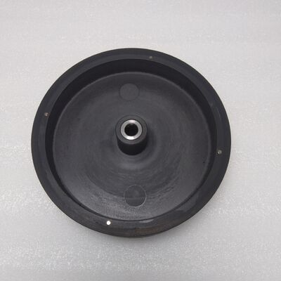 Plastic Metal Core Rubber Roller Wheel met Goede Grip Oppervlak Aangepast voor Tennis Trainingsapparatuur