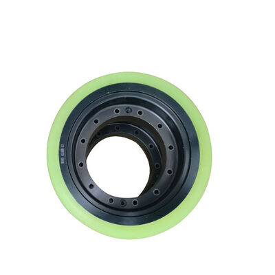 AGV-wiel met hoge belasting Aangepaste wieldiameter Ontworpen om de automatisch geleide voertuigstabiliteit en het hanteren van lasten te verbeteren