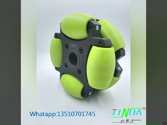 Tinda Omni-wielen, ook bekend als mechanumwielen of Zweedse wielen