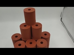 Hoge duurzaamheid Hoge temperatuur warm geperste siliconen rubberrol aanpasbaar