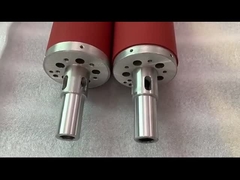 Verwarming van industriële kwaliteit Rubber coated steel rollers Rubber roller OEM