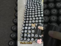 Gepersonaliseerde polyurethaan kleine trommel rubber rol wiel mechanum wiel rol