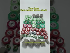 Warmluchtsluitmachine Rubber naar beneden Rollers wielen met geluidsreductie